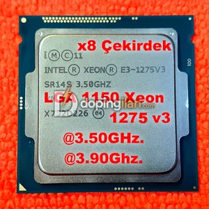 Intel Xeon E3-1275 v3 LGA 1150 Pin 8 Çekirdek işlemci