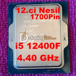 Intel Core i5-12400F 6C 2.5GHz 18MB LGA 1700P CPU-işlemci
