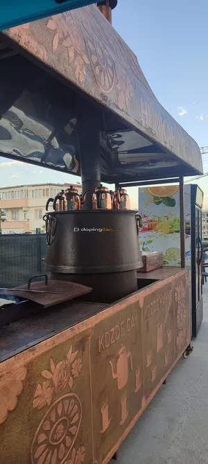 Kahramanmaraş Bakır Çay Semaveri Özel Tasarım Ürün Bakır Seti Bakır Çaydanlık