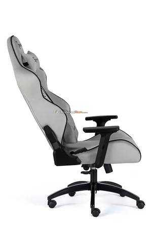 AKBÜRO V1 Gri Oyuncu Koltuğu (Kadife Kumaş)