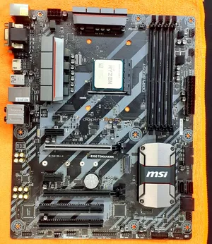 MSI B350 TOMAHAWK AM4 DDR4 3200(OC) M.2 Anakart+AMD Ryzen 3 2200G CPU