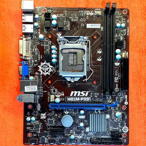 MSI H81M-P33 (MS-7817) LGA 1150 NVMe M.2 SSD BIOS Yüklü Anakart