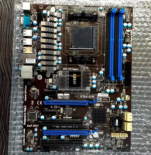 AMD FX+NVMe M.2 Destekli MSI 970A-G46 UEFI BIOS Anakart