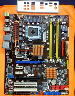 2023 NVMe SSD BIOS P45 Chipset ASUS P5Q PRO Çok Az Kullanılmış ANAKART