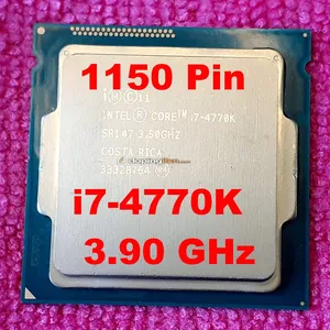Intel Core i7-4770K İşlemci 8M Önbellek, 3,90 GHz. CPU-İşlemci