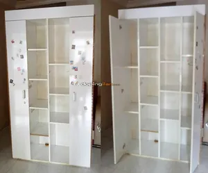 ÖZEL TASARIM FULL MDF MAZLEMELİ BOL RAFLI KİTAPLIK DETAYLARI OKUÖADAN YAZMAYINIZ