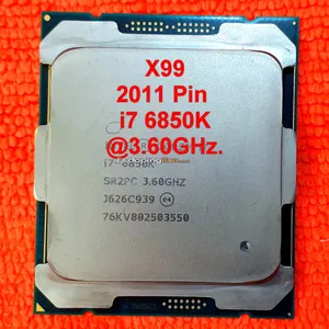i7 6850K işlemci 2011 v3 Socket 3.6GHz 15MB Önbellek