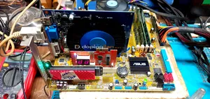 ASUS M2A-VM AM3 Anakart ve İşlemci Üzerinde