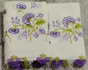 İğne oyası havlu setleri